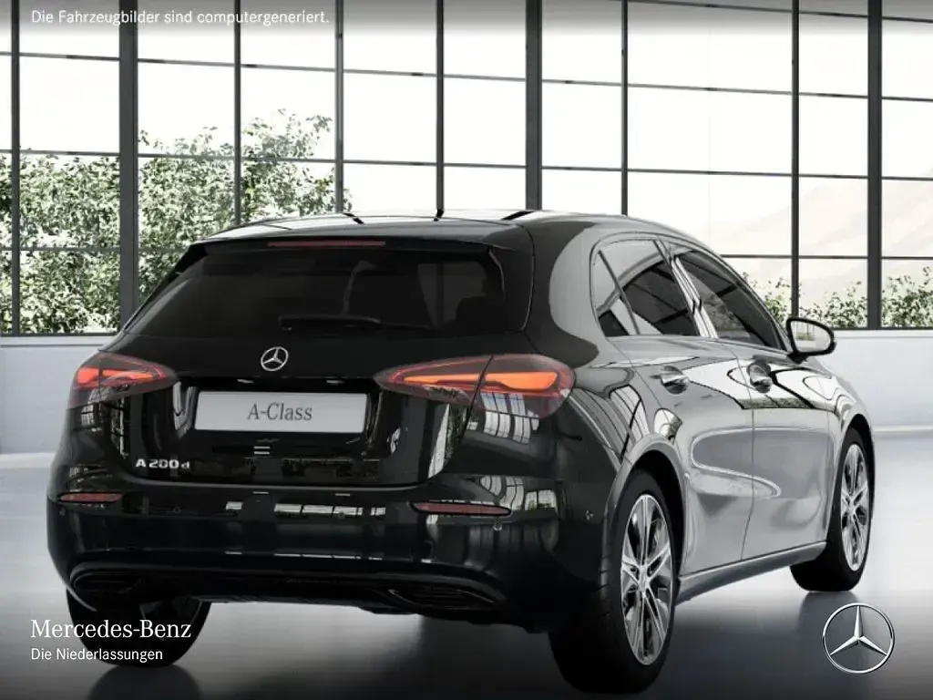 Gebraucht Mercedes A200 Progressive 150 PS (110 kW) 2025 Nachtschwarz Limousine