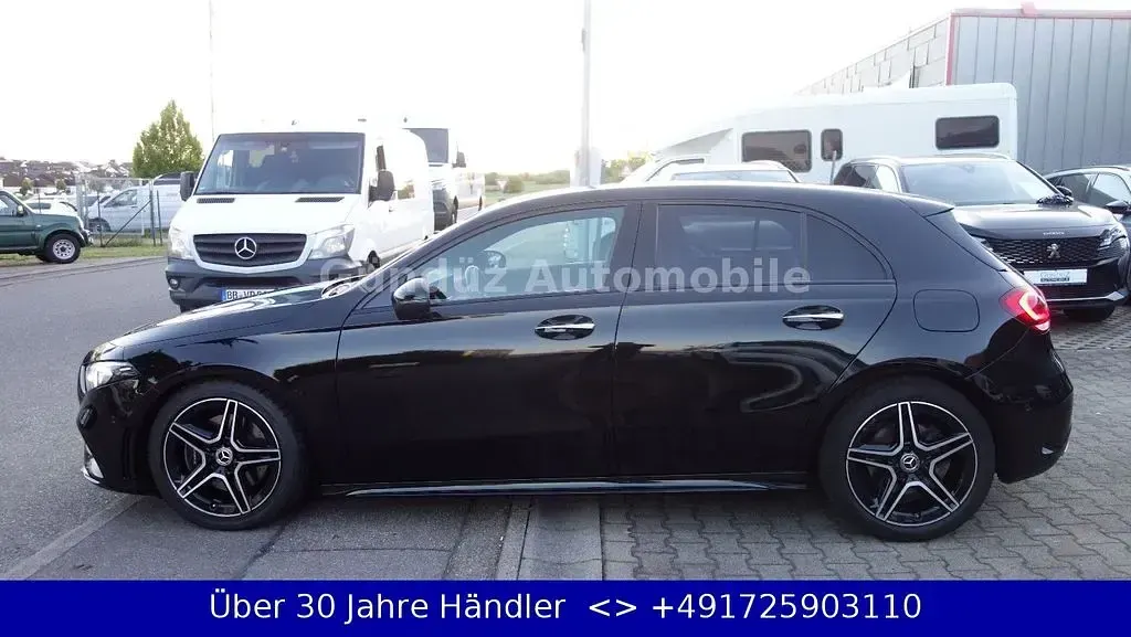 Gebraucht Mercedes A220 AMG line 190 PS (139 kW) 2021 Kosmosschwarz Limousine