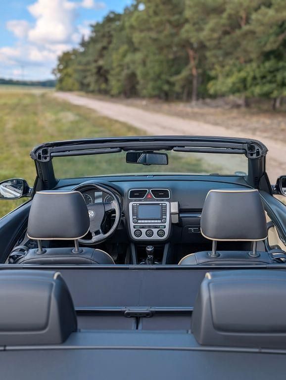 Gebraucht VW Eos 150 PS (110 kW) 2007 Schwarz Cabrio
