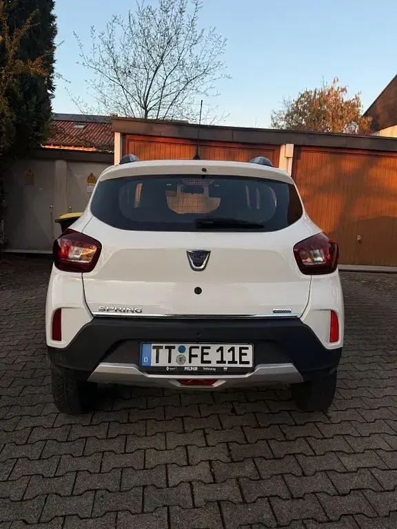 Gebraucht Dacia Spring Business 33 kW (45 PS) 2021 Weiß Kleinwagen