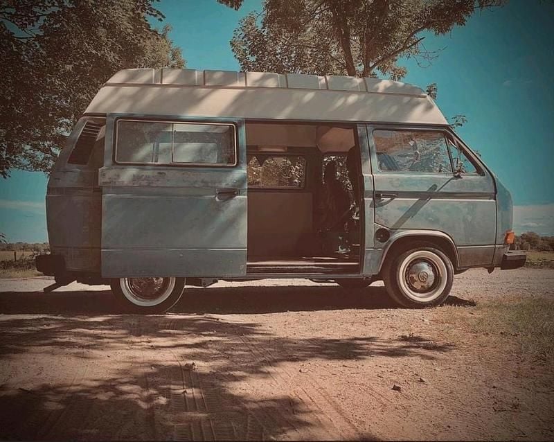 Blau Gebraucht 1988 VW T3 Van | 16.999 € - Bild 1/4