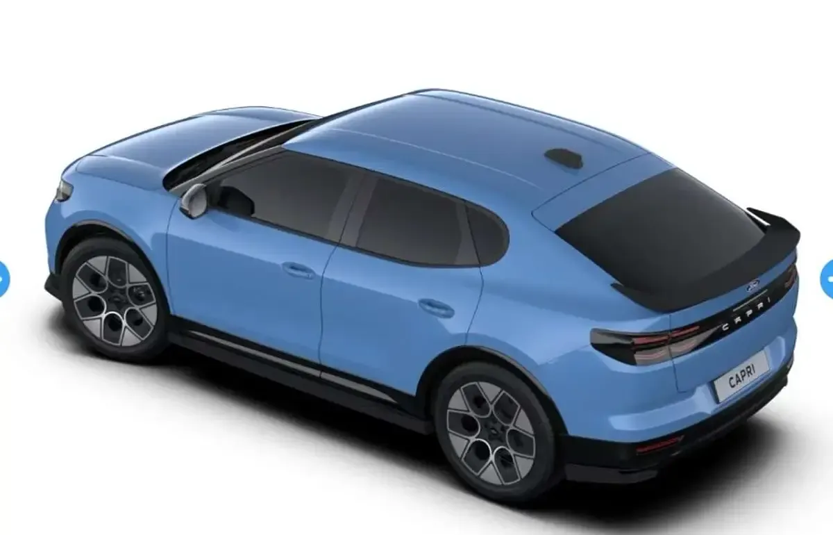Nowe Ford Capri Extended Range 210 kW (286 KM) 2026 Niebieski SUV