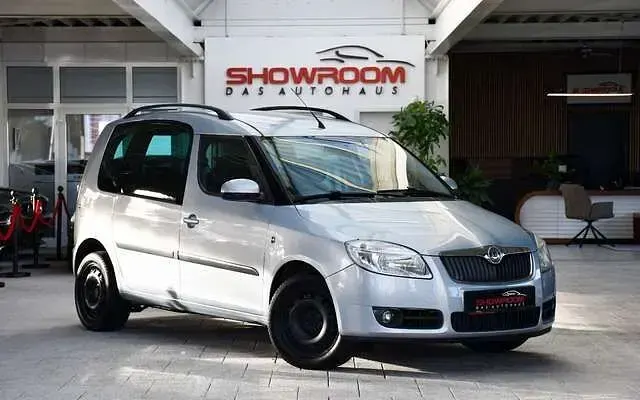 Gebraucht Skoda Roomster Plus Edition 105 PS (77 kW) 2009 Blau Van / Kleinbus