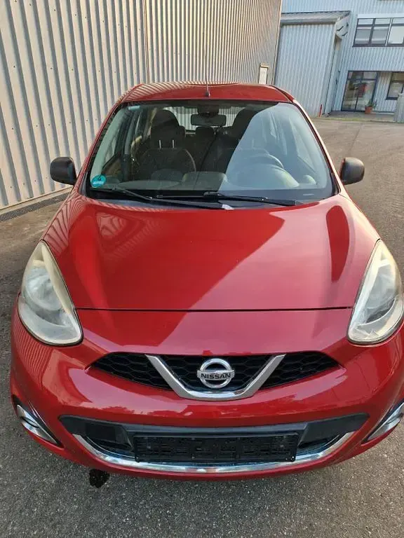 Gebraucht Nissan Micra Acenta 80 PS (58 kW) 2016 Rot Kleinwagen