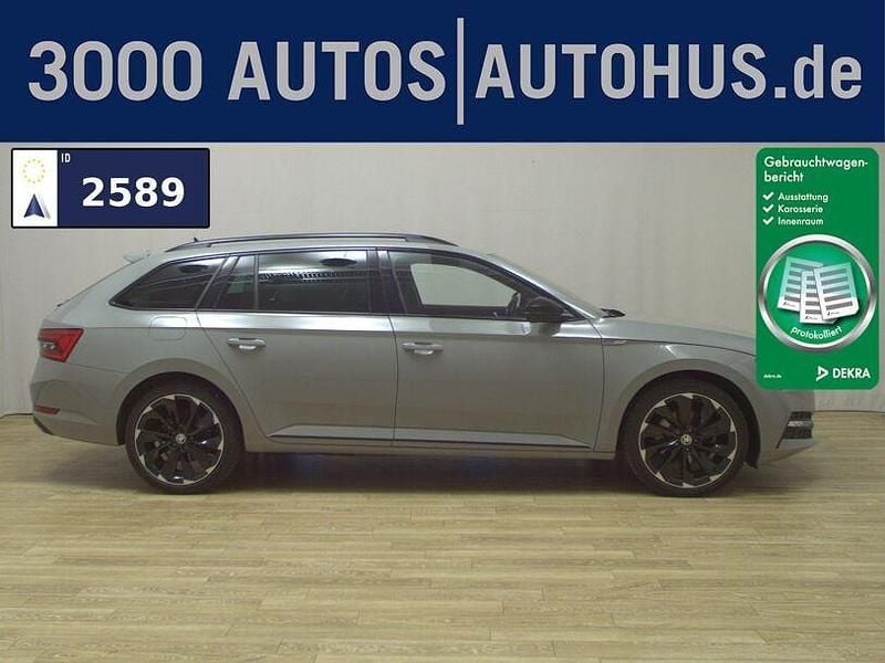 Grau Gebraucht 2021 Skoda Superb | 22.980 € (Fairer Preis) - Bild 1/4