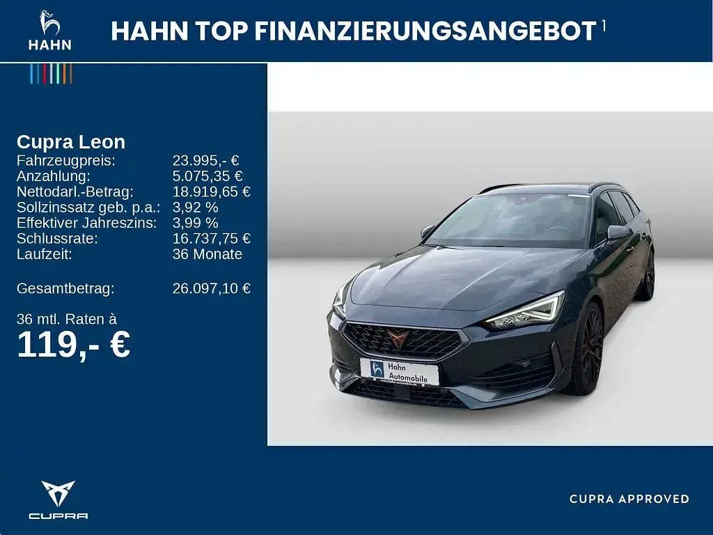 Gebraucht Cupra Leon VZ 310 PS (228 kW) 2022 "magnetic tech" Kombi