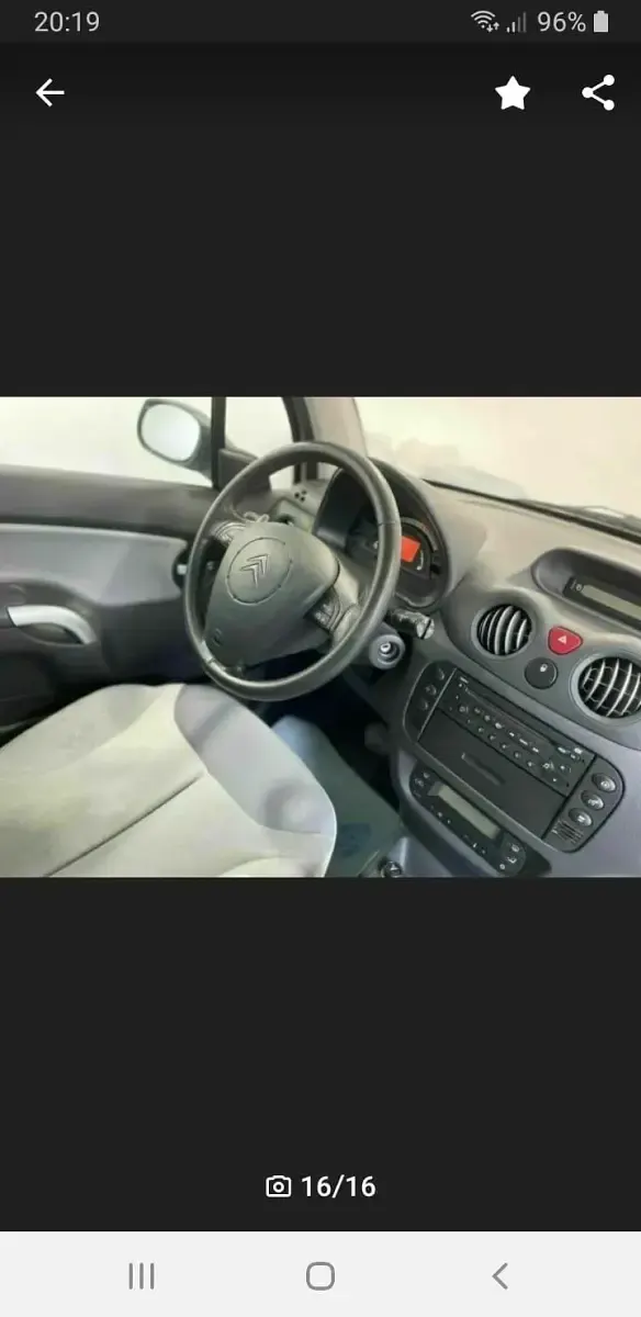 Gebraucht Citroën C3 109 PS (80 kW) 2003 Grau Kleinwagen