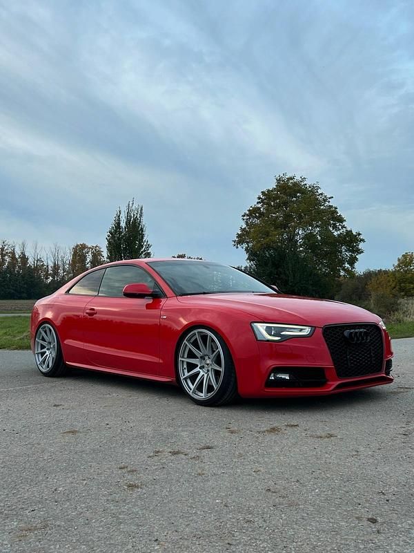 Rot Gebraucht 2014 Audi A5 S-Line Coupé | 14.500 € (Guter Preis) - Bild 1/4