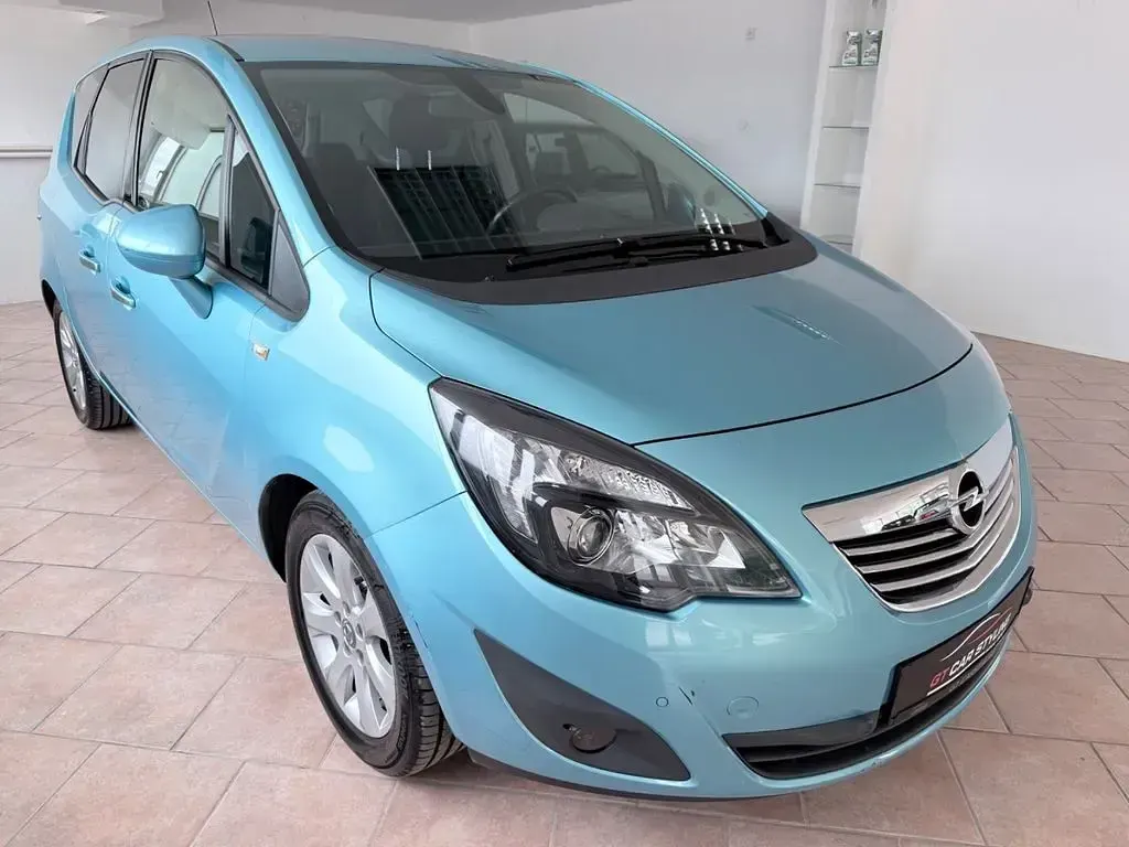 Gebraucht Opel Meriva Innovation 120 PS (88 kW) 2010 Blau Van / Kleinbus