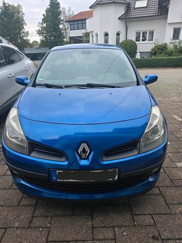 Blau Gebraucht 2008 Renault Clio II Kleinwagen | 2.499 € - Bild 1/4