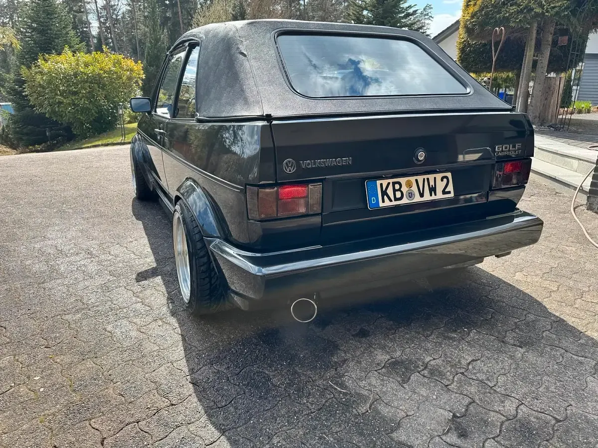 Gebraucht VW Golf Cabriolet 98 PS (72 kW) 1990 Grau Cabrio