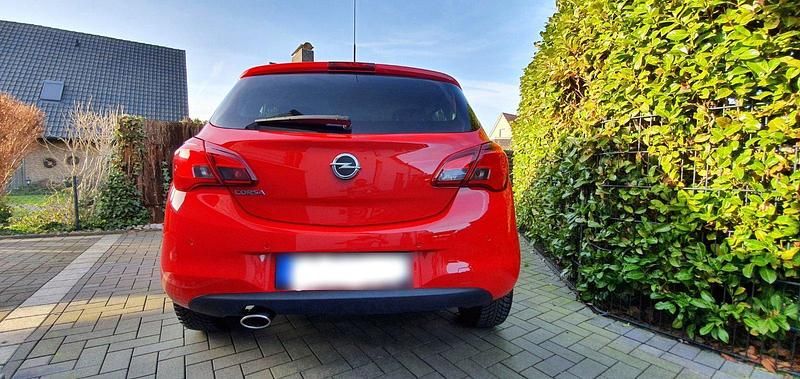 Gebraucht Opel Corsa 90 PS (66 kW) 2017 Rot Kleinwagen