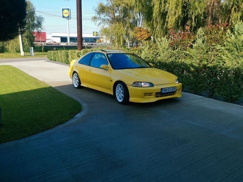 Gelb Gebraucht 1995 Honda Civic Coupé | 6.990 € - Bild 1/4