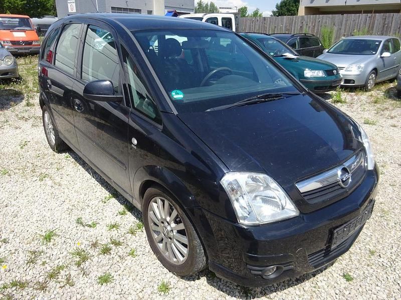 Gebraucht Opel Meriva 101 PS (74 kW) 2008 Schwarz Van / Kleinbus