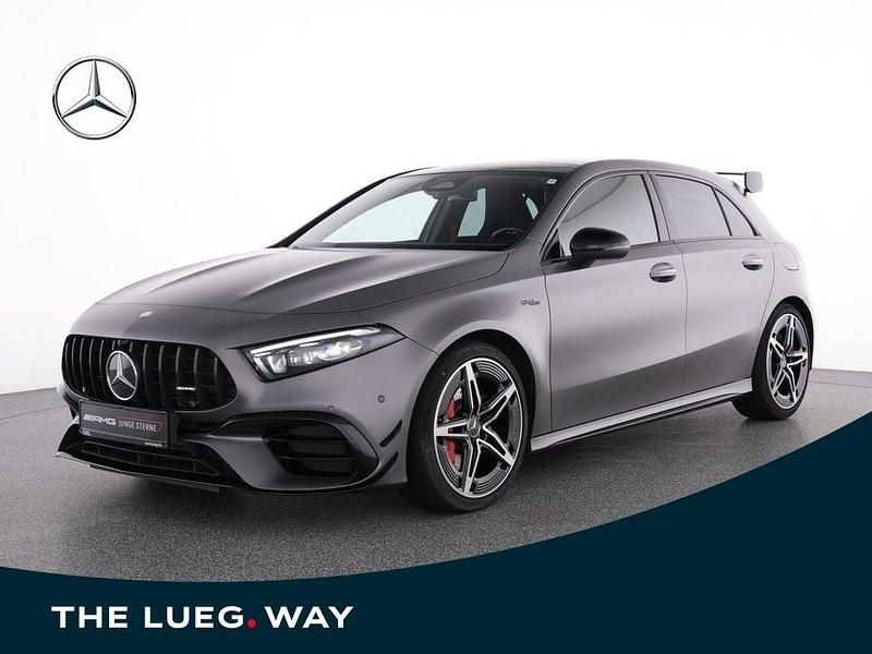 Manufaktur mountaingrau magno Gebraucht 2024 Mercedes A45 AMG AMG Limousine | 59.980 € (Etwas zu teuer) - Bild 1/4