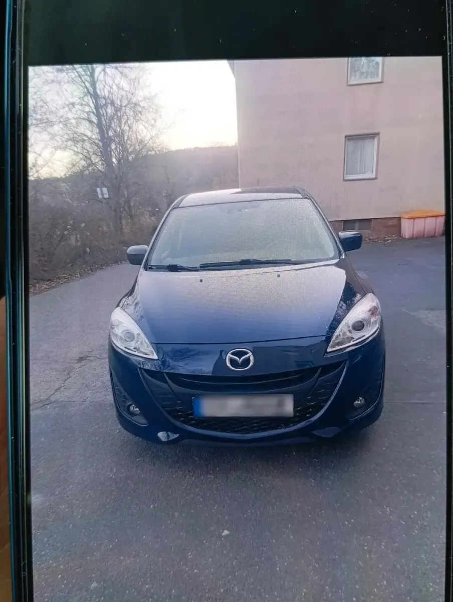 Gebraucht Mazda 5 115 PS (84 kW) 2011 Blau Van / Kleinbus