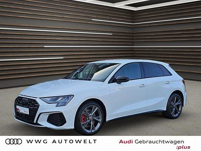 Weiß Gebraucht 2022 Audi A3 Sportback e-tron S-Line Limousine | 24.980 € (Guter Preis) - Bild 1/4