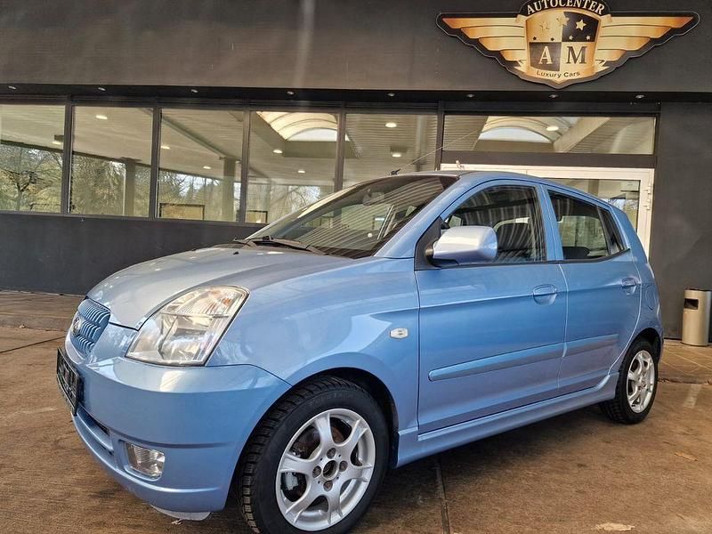 Gebraucht Kia Picanto EX 65 PS (47 kW) 2007 Blau Kleinwagen