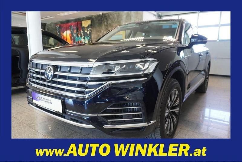 Blau Gebraucht 2021 VW Touareg Atmosphere SUV | 33.890 € (Superpreis) - Bild 1/4