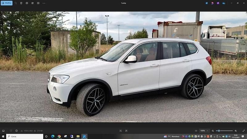 Usata BMW X3 258 CV (189 kW) 2012 Bianco SUV