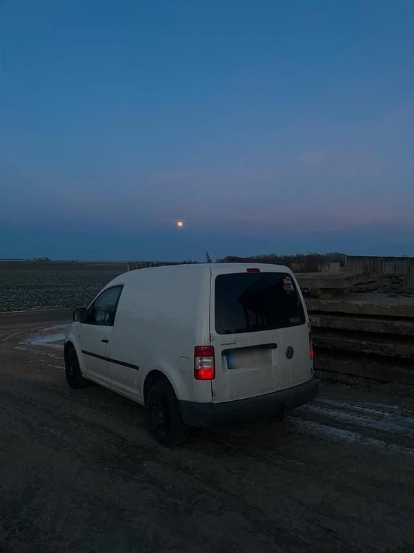 Gebraucht VW Caddy 120 PS (88 kW) 2008 Weiß Van / Kleinbus