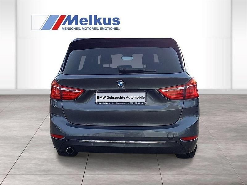 Gebraucht BMW 218 Gran Tourer Luxury Line 150 PS (110 kW) 2015 Grau Van / Kleinbus