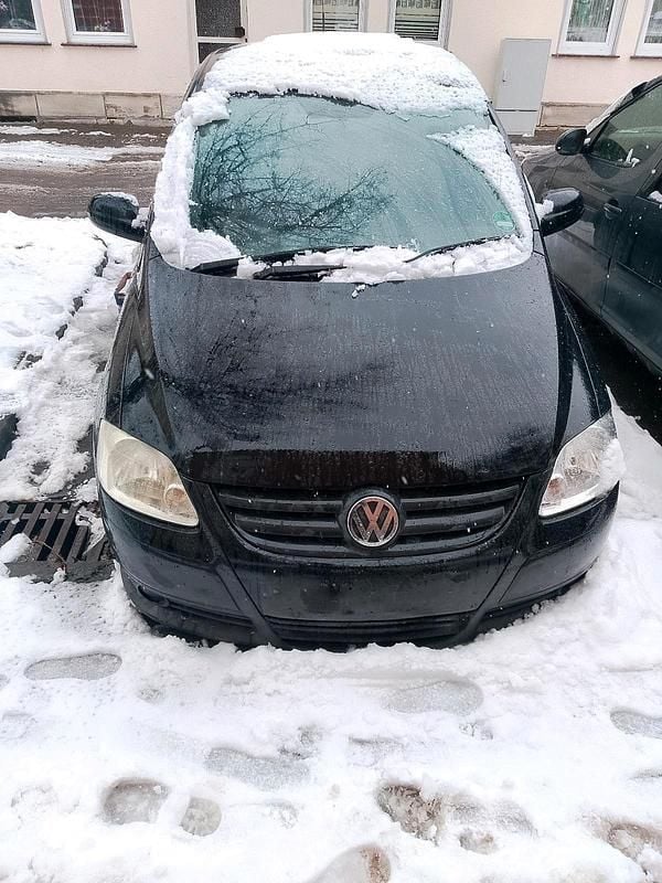 Schwarz Gebraucht 2009 VW Fox Kleinwagen | 400 € (Superpreis) - Bild 1/4