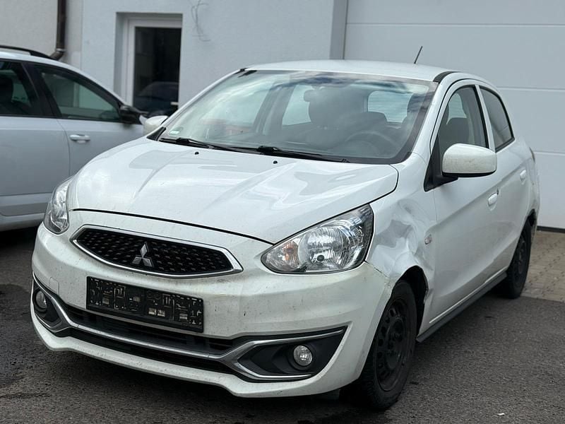 Gebraucht Mitsubishi Space Star 79 PS (58 kW) 2017 Weiß Kleinwagen