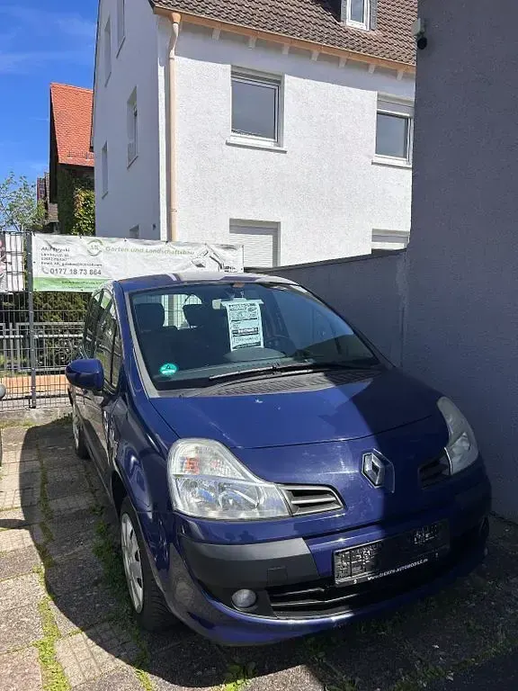 Second-hand Renault Modus Dynamique 111 CP (81 kW) 2009 Albastru Monovolum