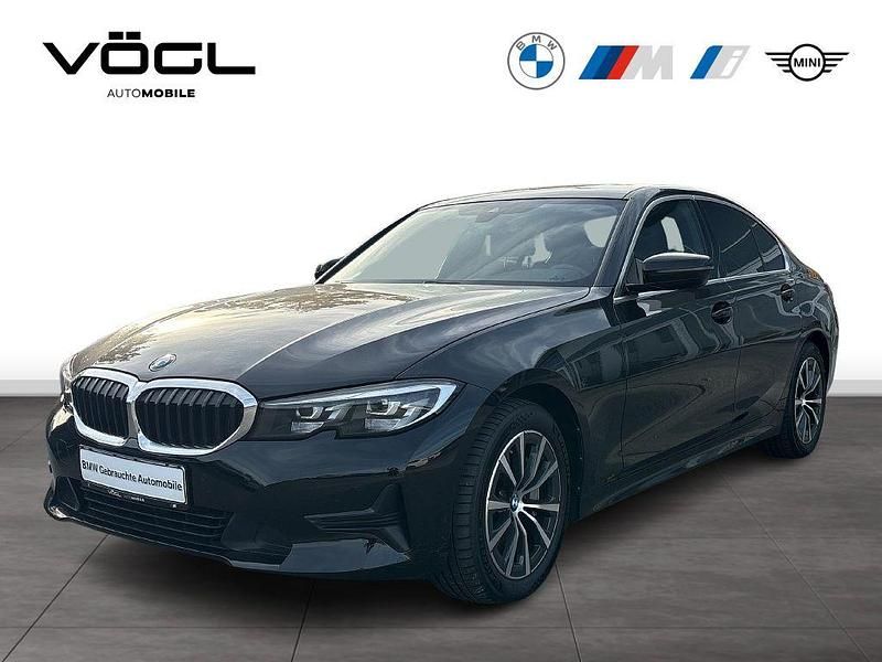 Schwarz Gebraucht 2022 BMW 330 Advantage Limousine | 33.590 € (Teuer) - Bild 1/4