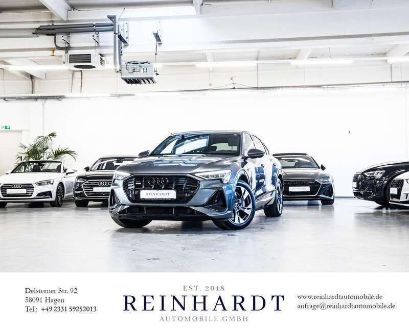 Daytonagrau perleffekt Gebraucht 2021 Audi e-tron Sportback S-Line SUV | 30.080 € (Superpreis) - Bild 1/3