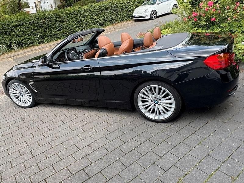 Schwarz Gebraucht 2014 BMW 435 Luxury Line Cabrio | 23.980 € (Fairer Preis) - Bild 1/4