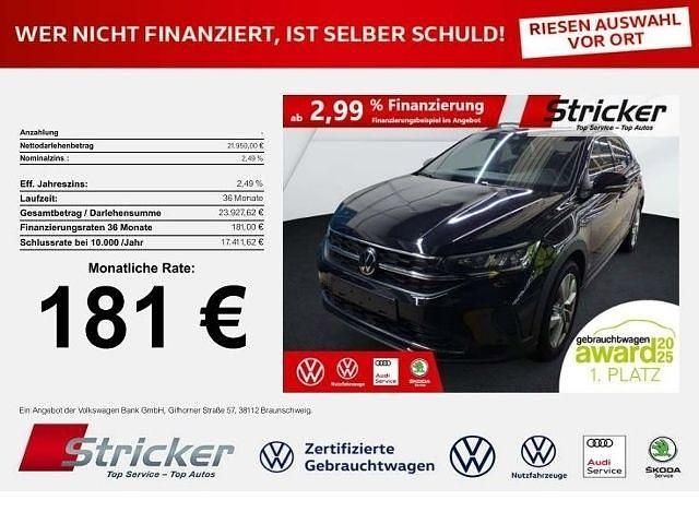 Gebraucht VW Taigo Goal 116 PS (85 kW) 2025 Schwarz SUV