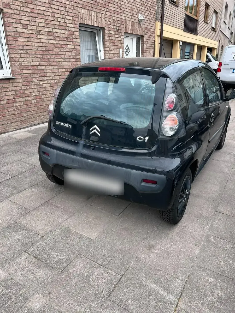 Gebraucht Citroën C1 68 PS (50 kW) 2009 Schwarz Kleinwagen
