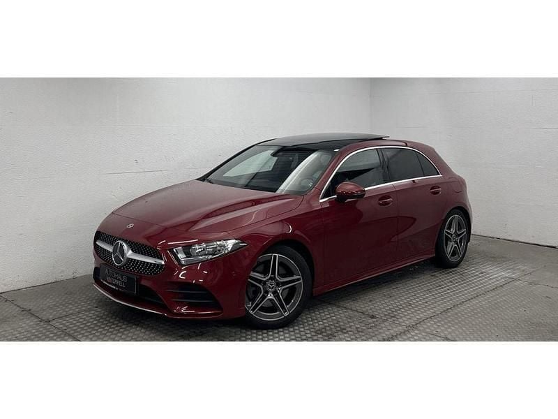 Patagonienrot (metallic) Gebraucht 2021 Mercedes A250 AMG Limousine | 31.800 € (Guter Preis) - Bild 1/4