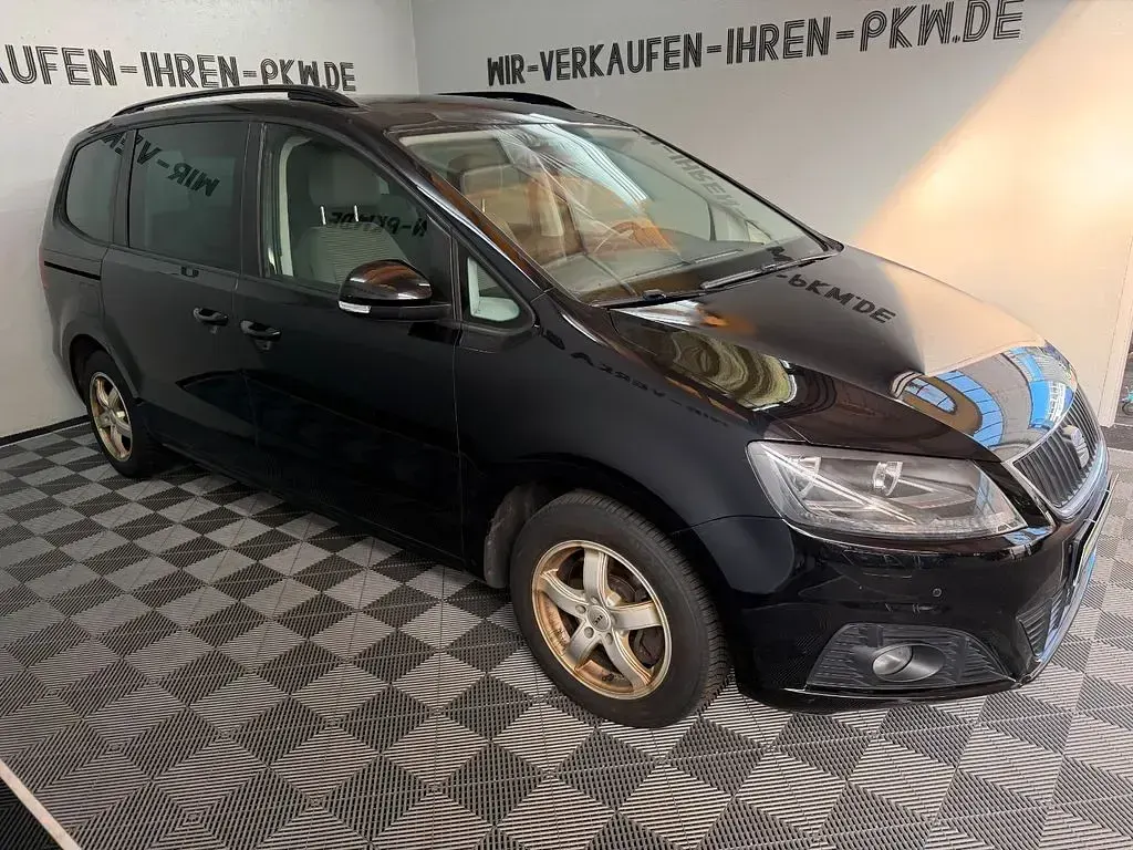Gebraucht Seat Alhambra Style 150 PS (110 kW) 2012 Schwarz Van / Kleinbus