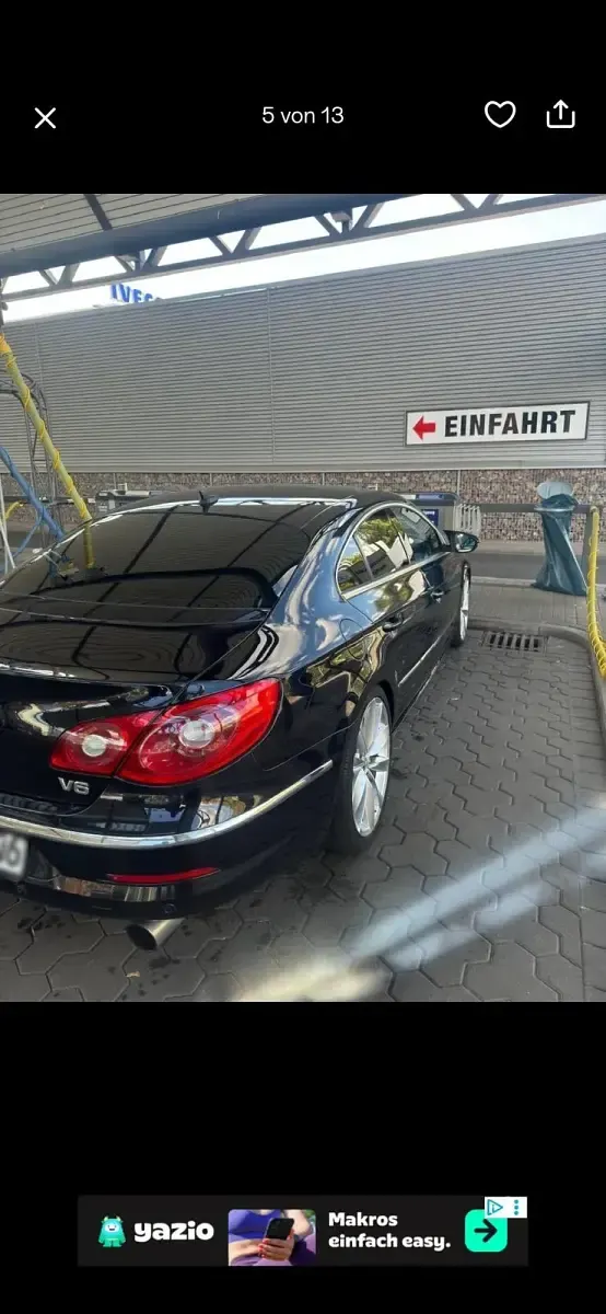 Usata VW Passat 300 CV (220 kW) 2011 Nero Berlina