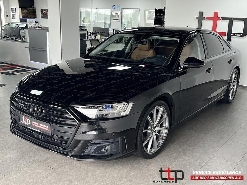 Schwarz Gebraucht 2020 Audi A8 S-Line Limousine | 49.900 € (Etwas zu teuer) - Bild 1/4
