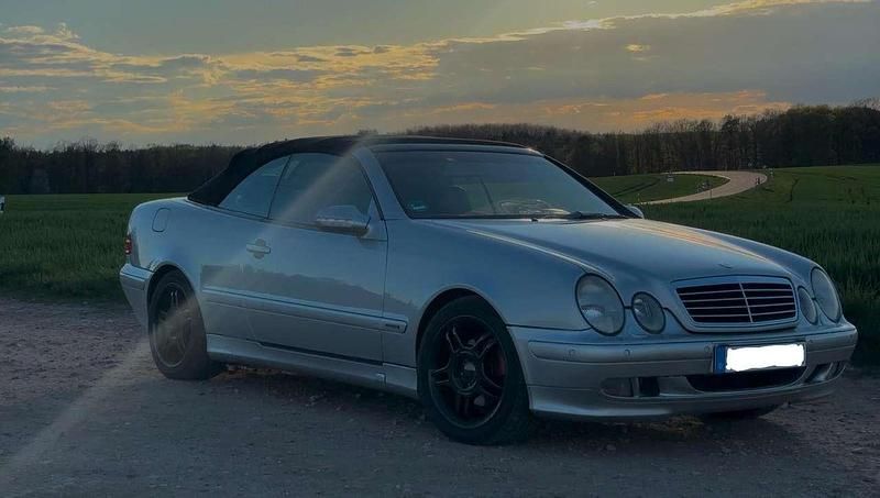 Silber Gebraucht 1999 Mercedes CLK230 AMG Cabrio | 2.999 € (Superpreis) - Bild 1/3
