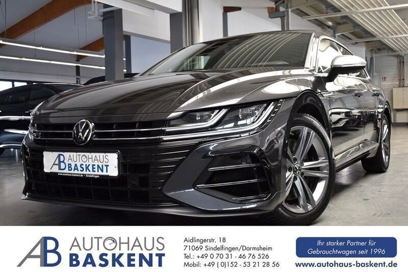 Grau Gebraucht 2023 VW Arteon R Limousine | 35.890 € (Superpreis) - Bild 1/4