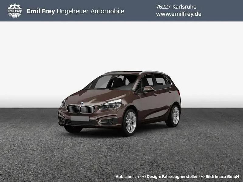 Braun Gebraucht 2017 BMW 218 Sport Line Kombi | 14.890 € (Superpreis) - Bild 1/3