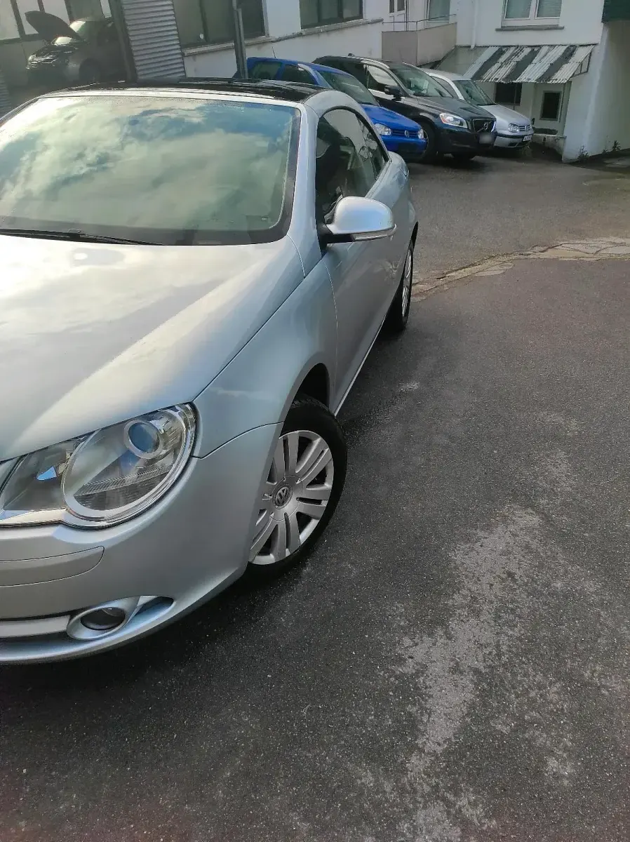 Usata VW Eos 150 CV (110 kW) 2006 Argento Cabrio