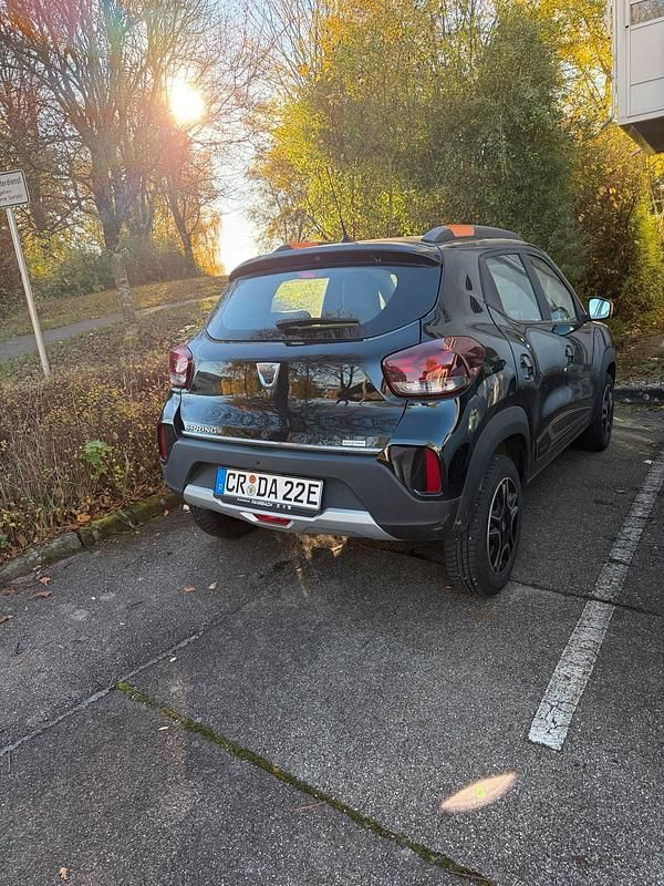Gebraucht Dacia Spring 33 kW (45 PS) 2022 Schwarz Kleinwagen