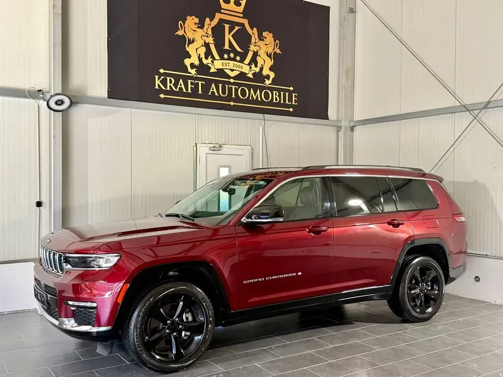 Gebraucht Jeep Grand Cherokee Limited 294 PS (216 kW) 2022 Rot SUV