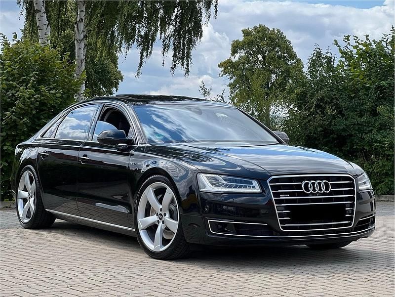Schwarz Gebraucht 2014 Audi A8L Ambiente Limousine | 21.950 € (Fairer Preis) - Bild 1/4