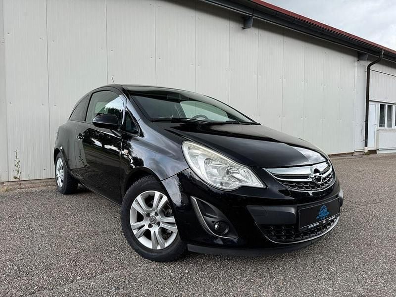 Schwarz Gebraucht 2011 Opel Corsa Satellite Kleinwagen | 2.999 € (Guter Preis) - Bild 1/4