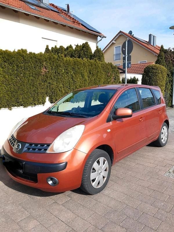 Gebraucht Nissan Note Visia 88 PS (64 kW) 2007 Orange Kleinwagen