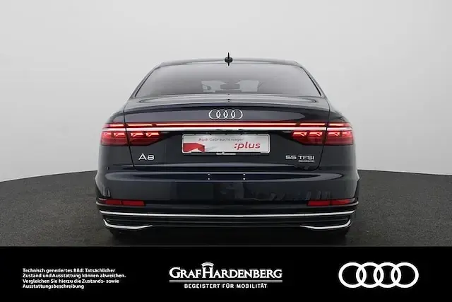 Brugt Audi A8 Ambiente 340 HK (250 kW) 2022 Blå Sedan
