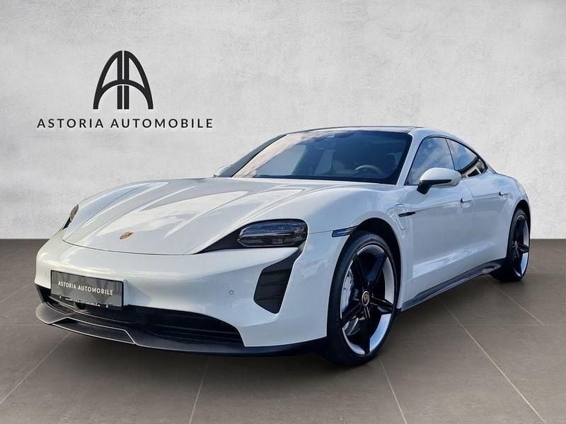 Weiß Gebraucht 2022 Porsche Taycan GTS Limousine | 74.500 € (Superpreis) - Bild 1/4