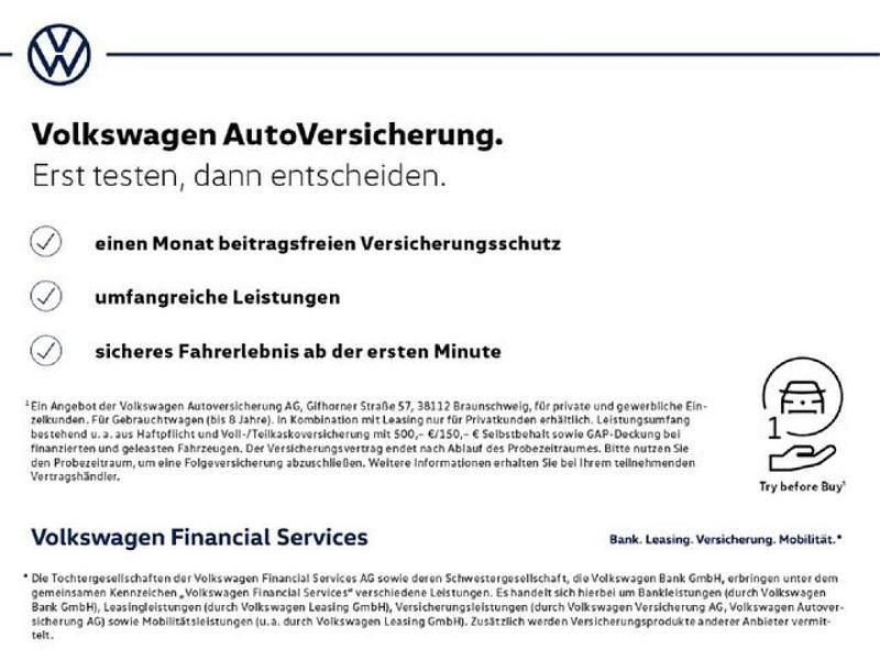 Schwarz Gebraucht 2021 VW T-Cross United SUV | 20.981 € (Guter Preis) - Bild 1/4
